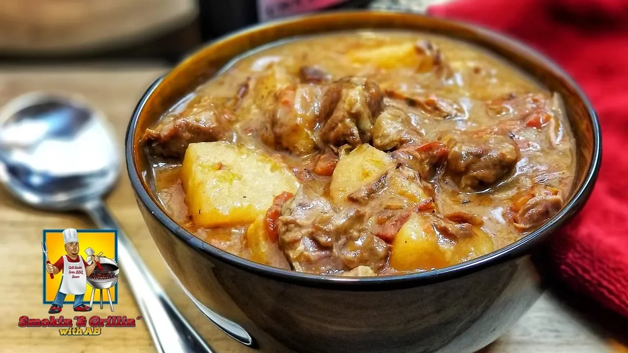 In this easy crock pot recipe, I used some beef stew meat and a bunch of vegetables to make a soup o. 