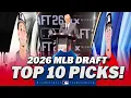 2026 MLB Draft - Top 10 Picks Roch Cholowsky Grady Emerson Vahn Lackey and MORE