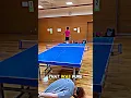 Download Lagu Ping Pong Rally Ends with Insane Winning Shot #shorts #pingpong