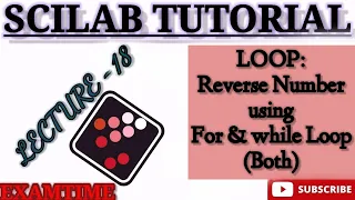 HOW TO PRINT THE REVERSE NUMBER USING FOR WHILE LOOP Both LOOP STATEMENT