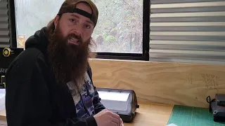 Jason from Country Boy Gas Garage does a review on Hyperlite LED wall pack Moon series light