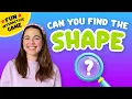 Can You Find the Shape - Shape Game for Toddlers with Betsy Bloom