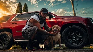 Jogging with Myrtle Giving my Escalade some tlc before a camping trip