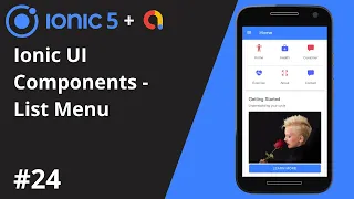 Ionic 5 Tutorial - Ionic UI Component