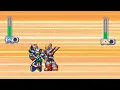 sprite animation Megaman X6 X Blade Armor vs Alia Falcon Armor