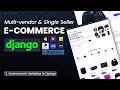 Environment Variables In Django E-commerce Website using Django EP 3