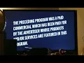Comet TV Paid Program Disclaimer Closing 2020-Present