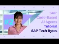 Part-2 Your Very First Code-Based AI Agent on SAP AI Core VS Code Installation
