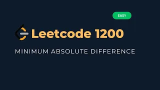 Minimum Absolute Difference - LeetCode 1200 Explained Python