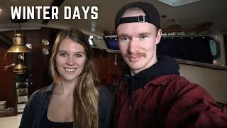 Cold Mornings Aboard | Winter Days on the Boat