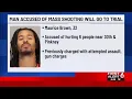 Man accused of mass shooting will go to trial