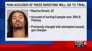 Man accused of mass shooting will go to trial