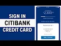 Citi Card Login - How to Sign in to Citibank Credit Card Account 2024