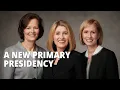 New General Authority Seventies and Primary Presidency