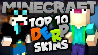 Top 10 Minecraft DERP SKINS - Best Minecraft Skins