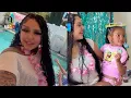 Blueface BM Jaidyn Alexis Host B-Day Pool Party For Daughter Pinkface