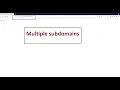 Multiple subdomains point to a directory in Linux