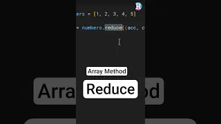 JavaScript Reduce Method Explained Sum Array with For Loop vs Reduce