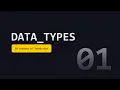Lesson 1 - Variables 30 Lessons of JavaScript