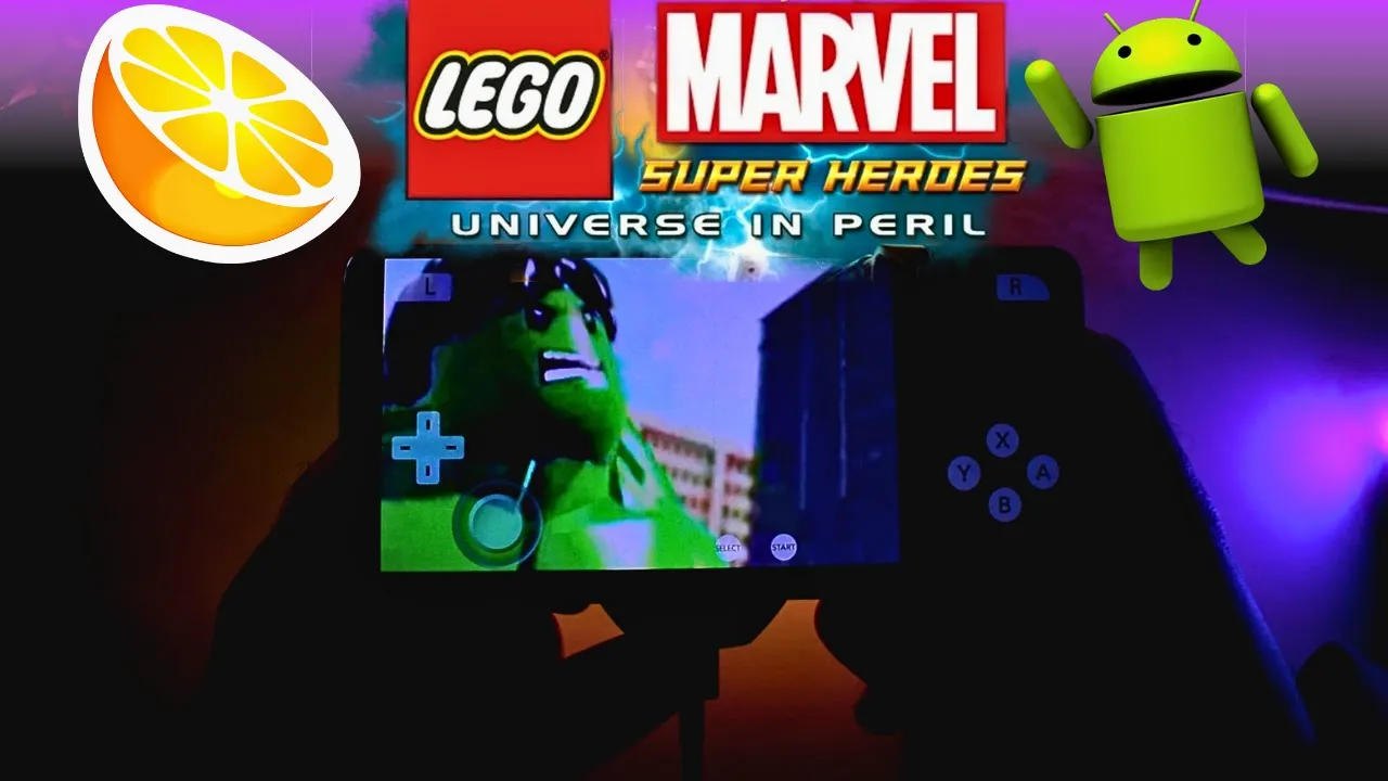 Ghjocu Android di Lego Marvel Super Heroes Universe In Peril | Citra Android | Emulatore Nintendo 3DS
