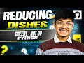 Reducing Dishes Greedy - Not DP C