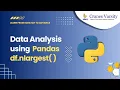 Data analysis using Pandas n largest Python Tutorial Cranes Varsity