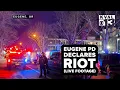 Eugene police declare protest outside federal building a riot order crowd to leave
