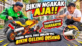 Kenalpot pralon❗Bikin ngakak ternyata begini suaranya 