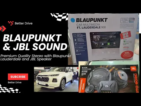 Download MP3 Premium Stereo of Blaupunkt and JBL in Grand Vitara