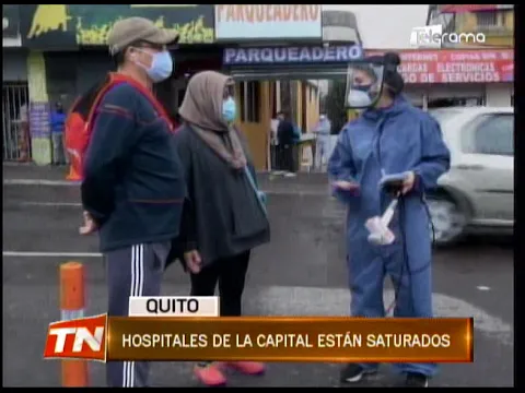 Hospitales de la capital están saturados