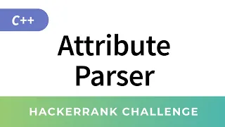 Attribute Parser in C Hackerrank Solution