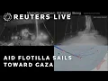 Download Lagu LIVE: Humanitarian aid Sumud flotilla sails towards Gaza