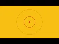 Royalty Free Template Red Endless Circle Background Loop Animation