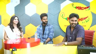 Kadhal Reset Repeat Jiya Shanker and Madumkesh at the mirchi studios with RJ Jithu