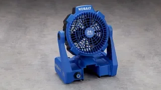 Kobalt Hybrid 24-Volt Max Jobsite Fan
