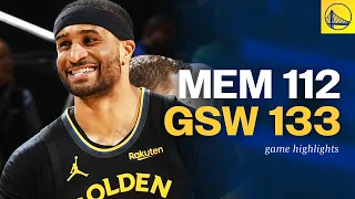 Warriors Depth DOMINATES in Memphis