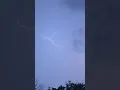 Spider Lightning jumping from Cloud to Cloud with distinctive branching