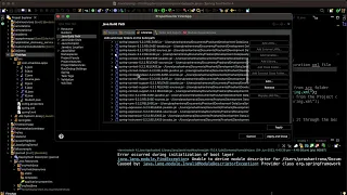 How to Fix Error occurred during Initialization - java lang module InvalidModuleDescriptorException