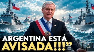 CHILE posiciona NAVIOS DE GUERRA e manda recado tenso para a Argerntina!