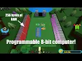 Programmable 8-bit computer Pong Snake