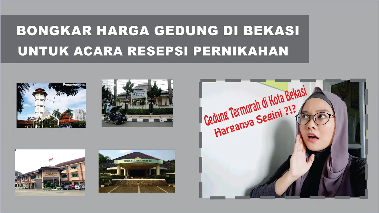 
          
          
          
            
            HARGA GEDUNG MURAH DI KOTA BEKASI UNTUK RESEPSI PERNIKAHAN | Review Lengkap!!
          
        . 
