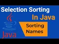 Selection Sort in Java For beginners Thorough Explanation ICSE ans ISC