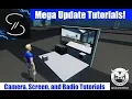 Step By Step Camera Screen and Radio Tutorials Stormworks Mega Update Gameplay