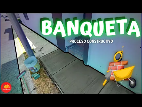 Download MP3 Como hacer una BANQUETA de concreto FÁCIL Y RAPIDO | ConstruProceso