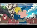 Minato vs 1000 Hidden Stone Ninja