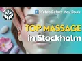 Massage in Stockholm - Best Swedish Thai Massage Spots You Must Try