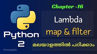 Python Anonymous Lambda Functions Python Tutorial 16 Python Tutorial in Malayalam