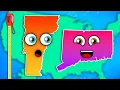 Discover Some Of The Smallest US States By Size US Geography For Kids KLT Geography