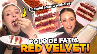 UMA FATIA DE RED VELVET POR R$ 32? RECEITA + PRECIFICAÇÃO | Tábata Romero