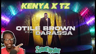 otile brown x darassa k o tiktok reaction